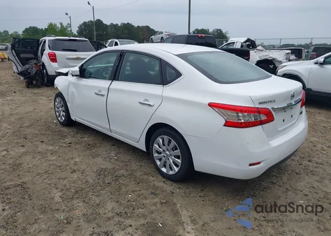 2015 Nissan Sentra S from USA, damaged, VIN 3N1AB7AP1FY326801